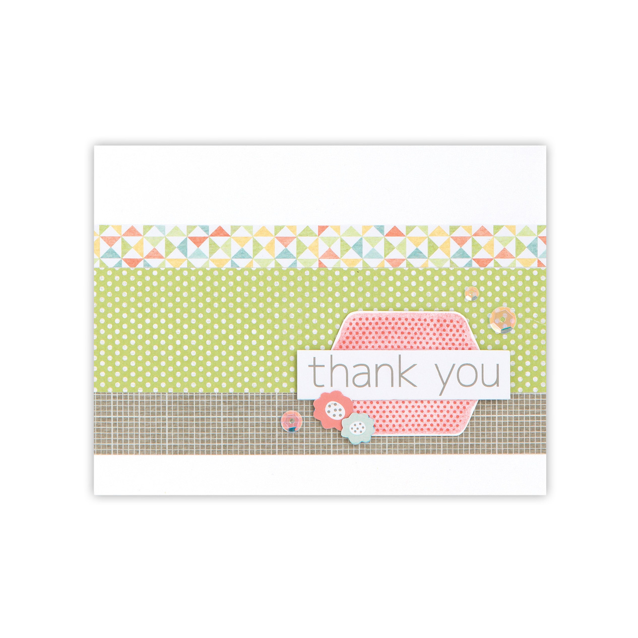 CTMH Zoe Thank You Card