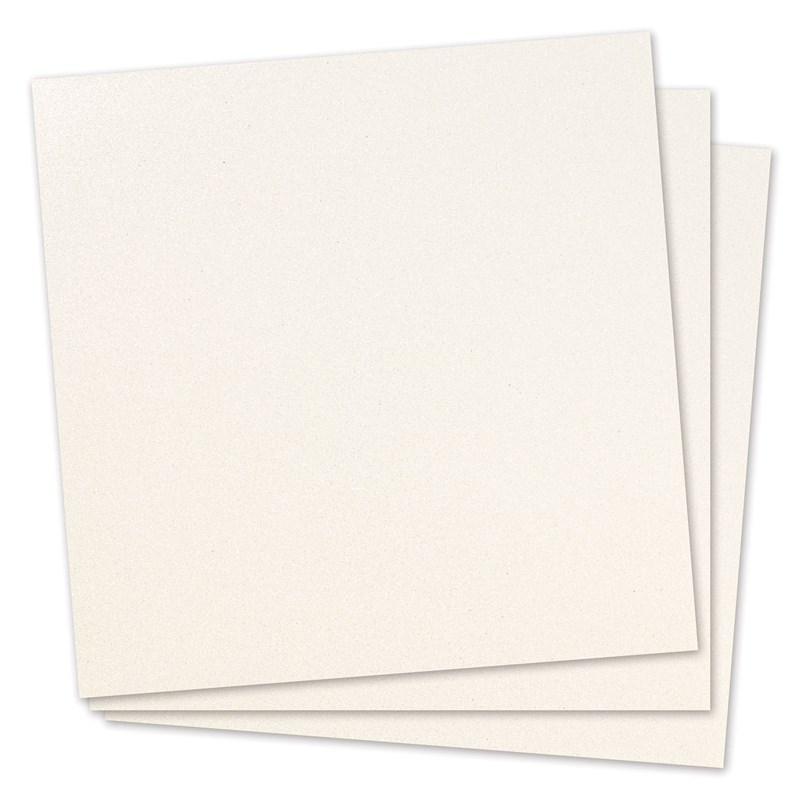 CTMH White Glitter Paper