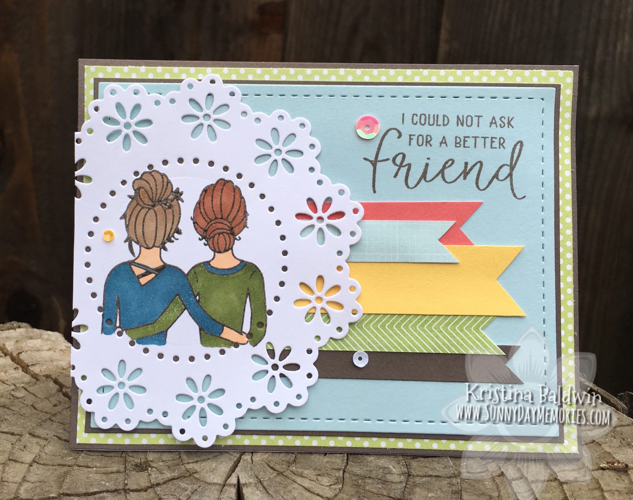 CTMH To My Bestie Card