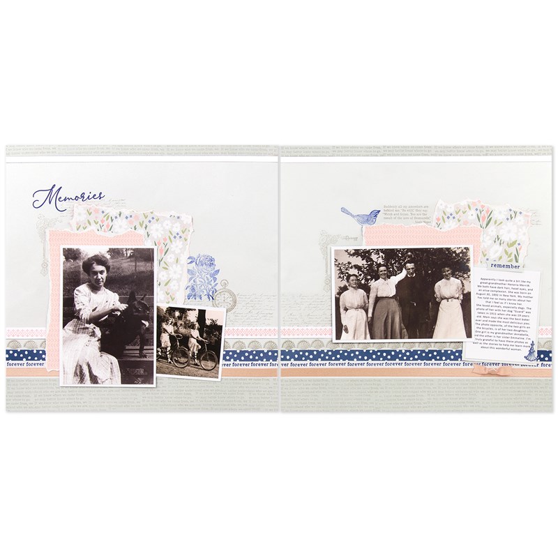 CTMH Then & Now Layout