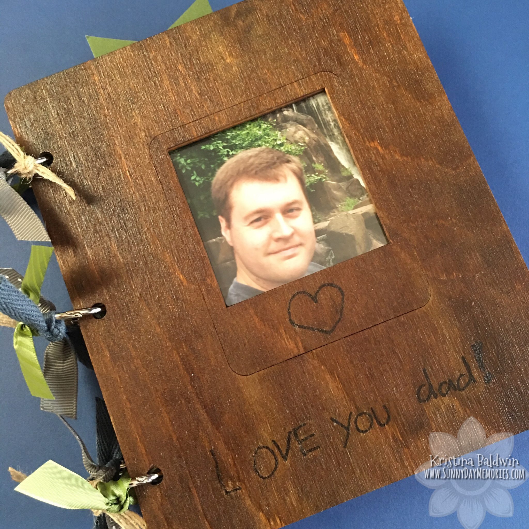 CTMH Dad Wooden Album