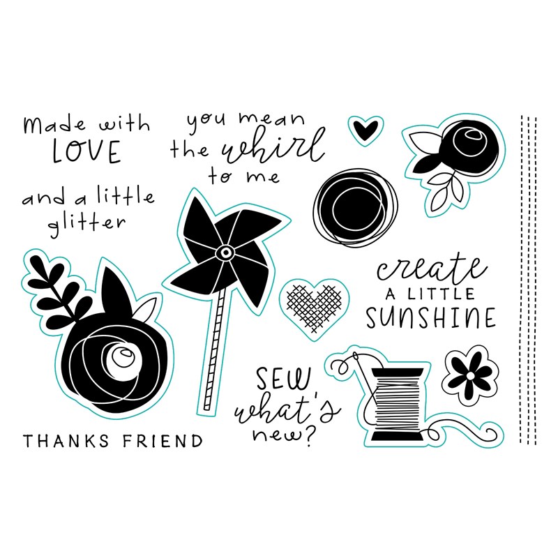 CTMH Craft On Cardmaking Stamp Set