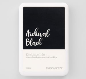 CTMH Archival Black Stamp Pad