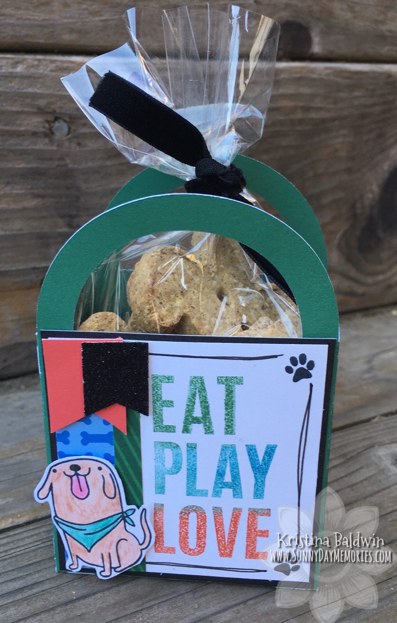 CTMH Eat Play Love Dog Treat Box