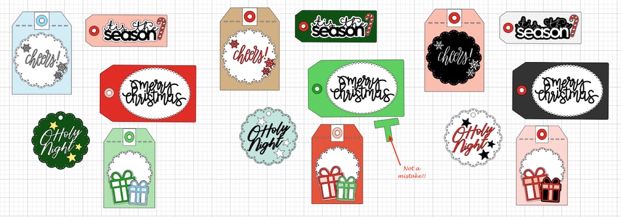 CTMH Design Space File for Gift Tags