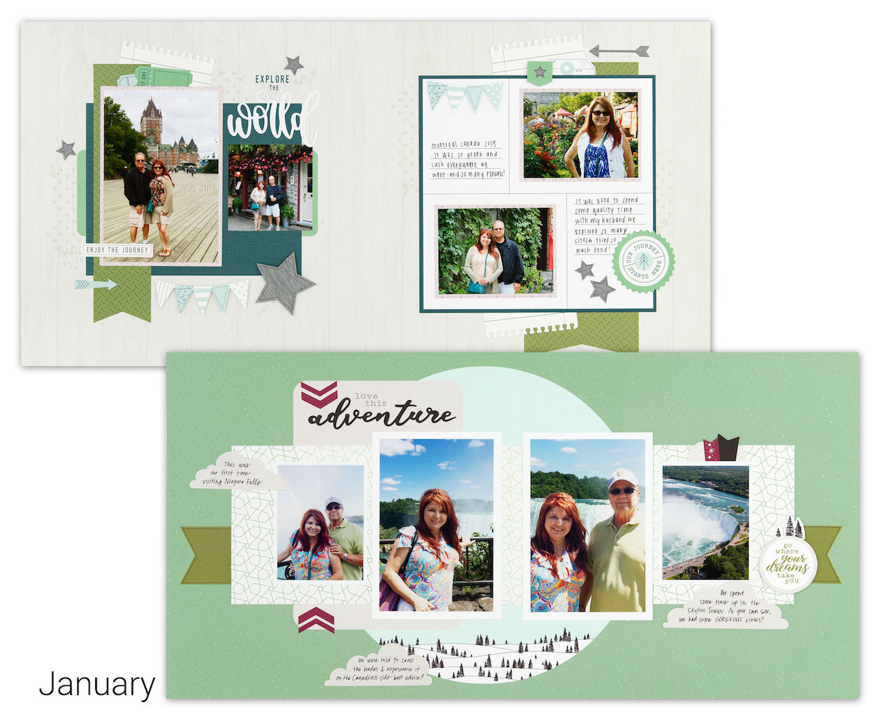 CTMH Craft with Heart January Scrapbooking Kit