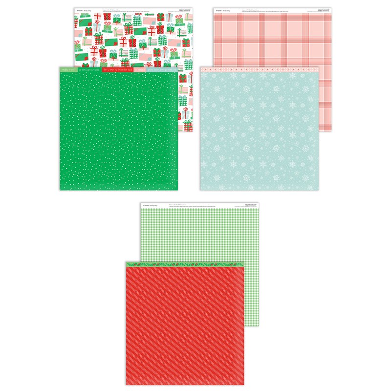 CTMH Holly Jolly Paper Pack