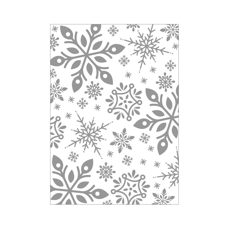 CTMH Snowflake Embossing Folder