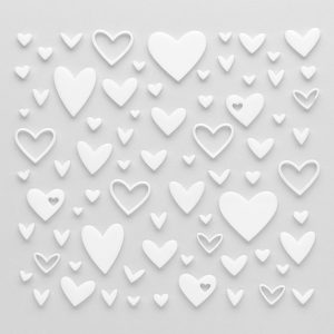 CTMH Acrylic Hearts