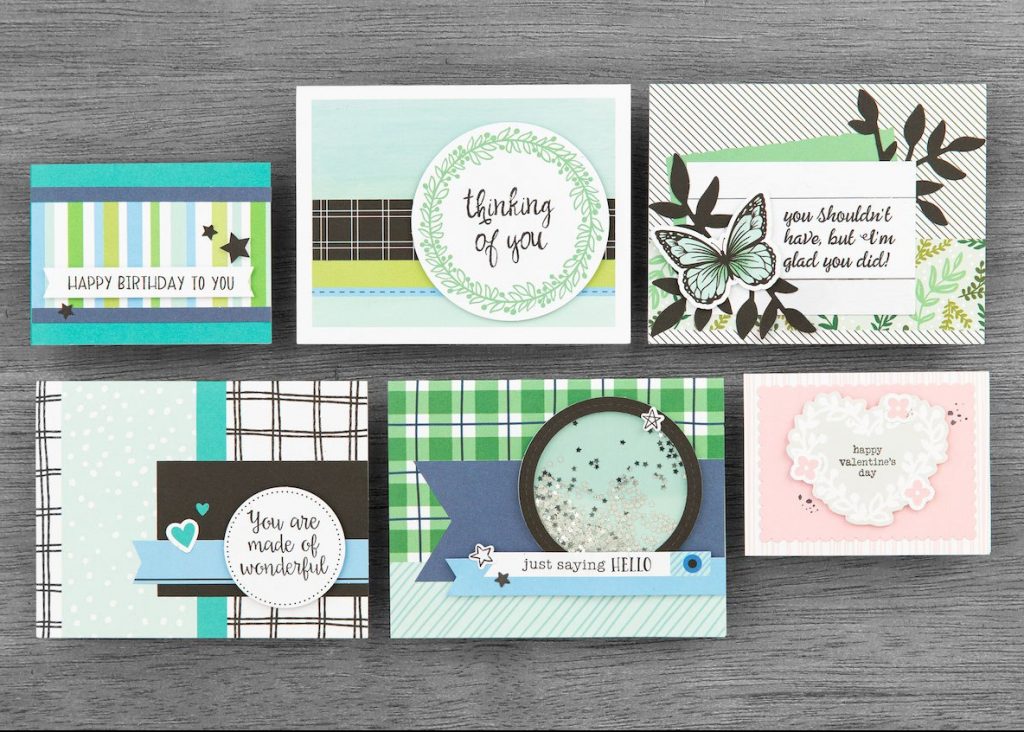 CTMH Craft with Heart Cardmaking Samples