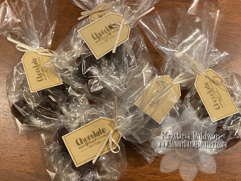 Bags of Homemade Chocolate Caramels