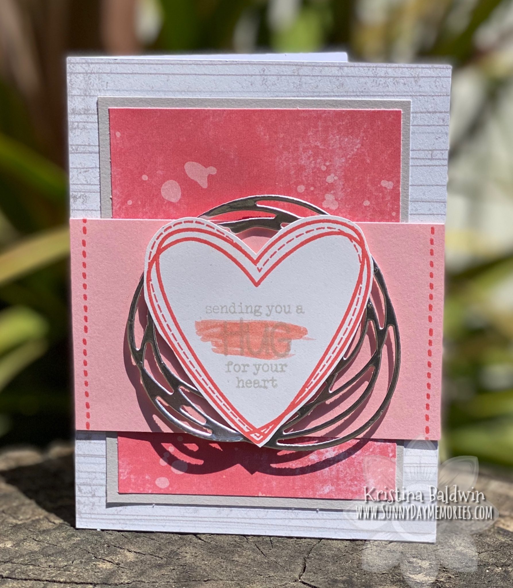 CTMH Hug for Your Heart Card