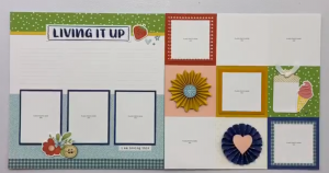 CTMH Living It Up Layout