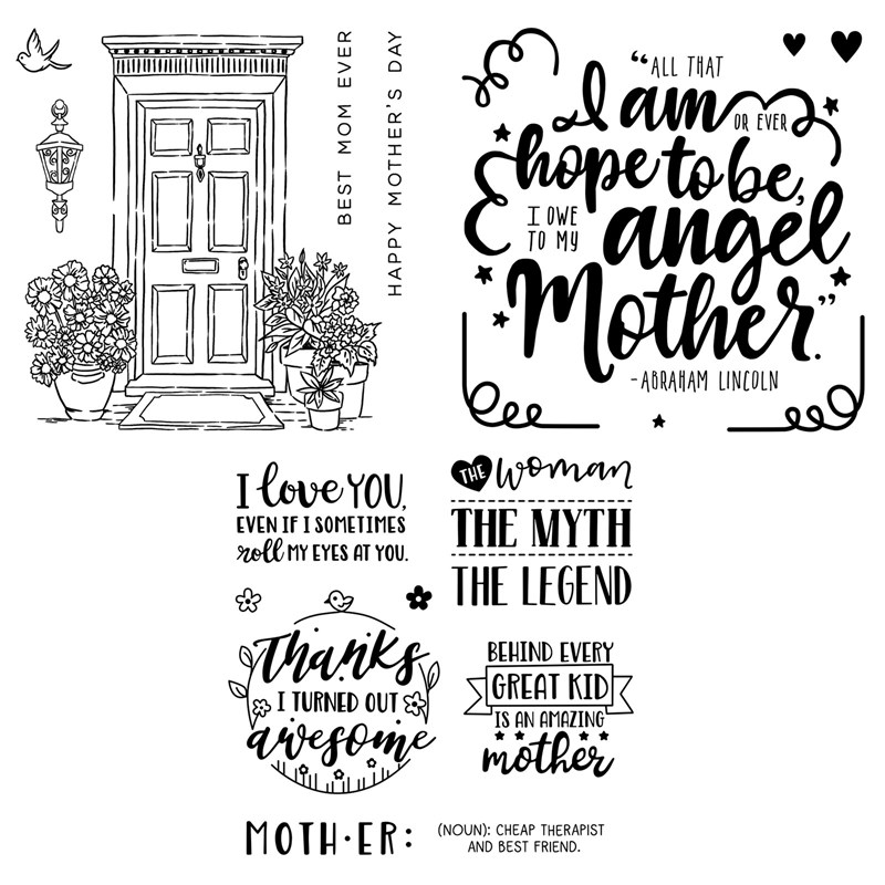 CTMH Love for Mother Stamp Bundle