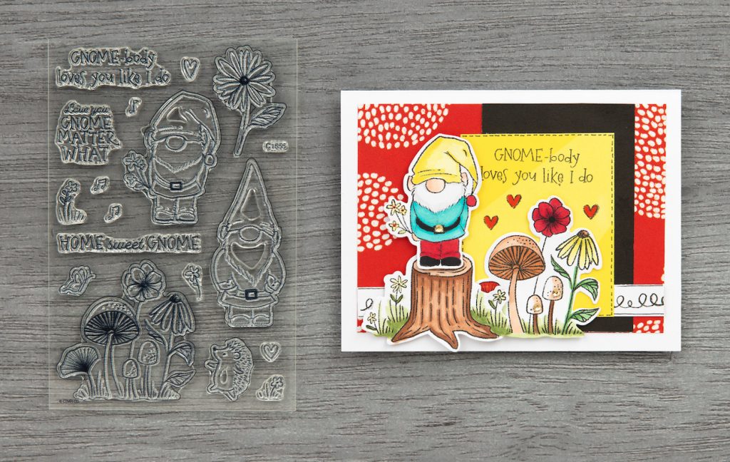 CTMH Gnomebody Loves You Like I Do Card