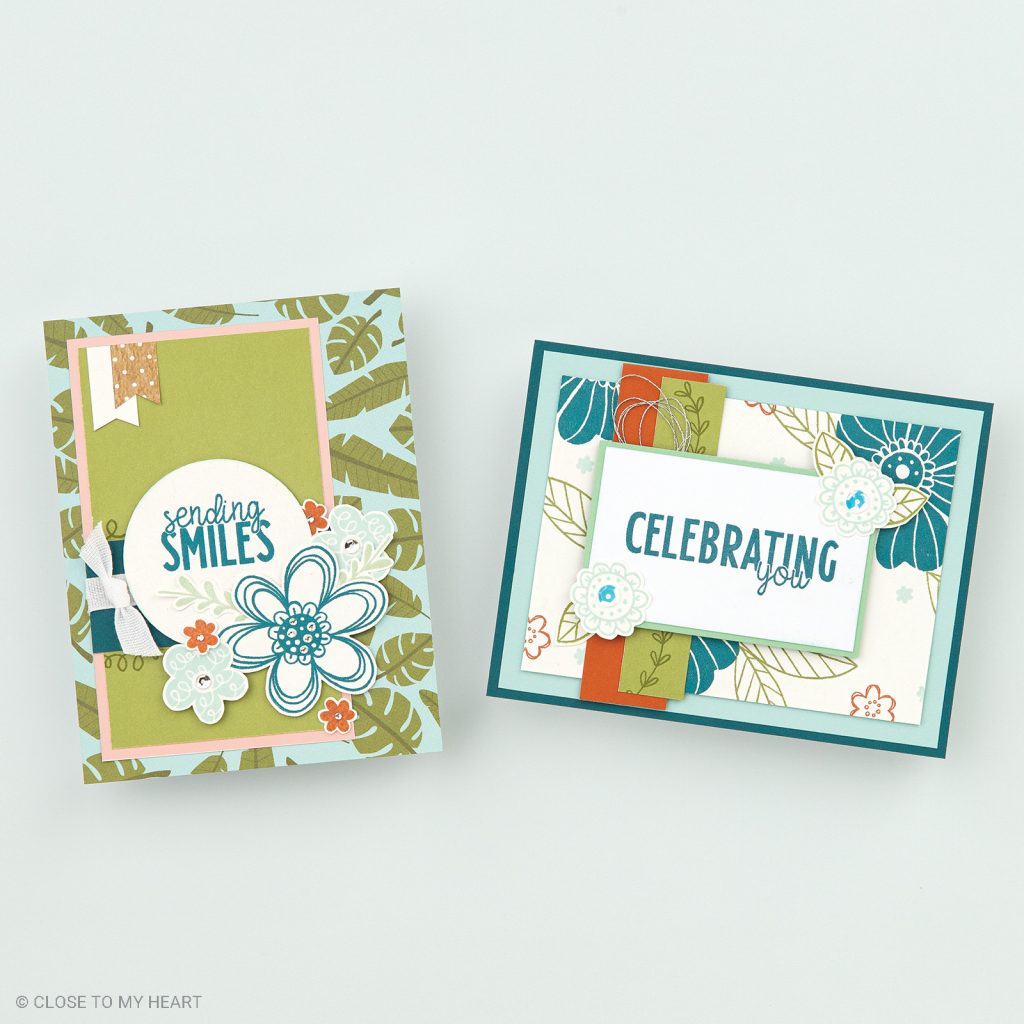 CTMH Floral Celebration Cards