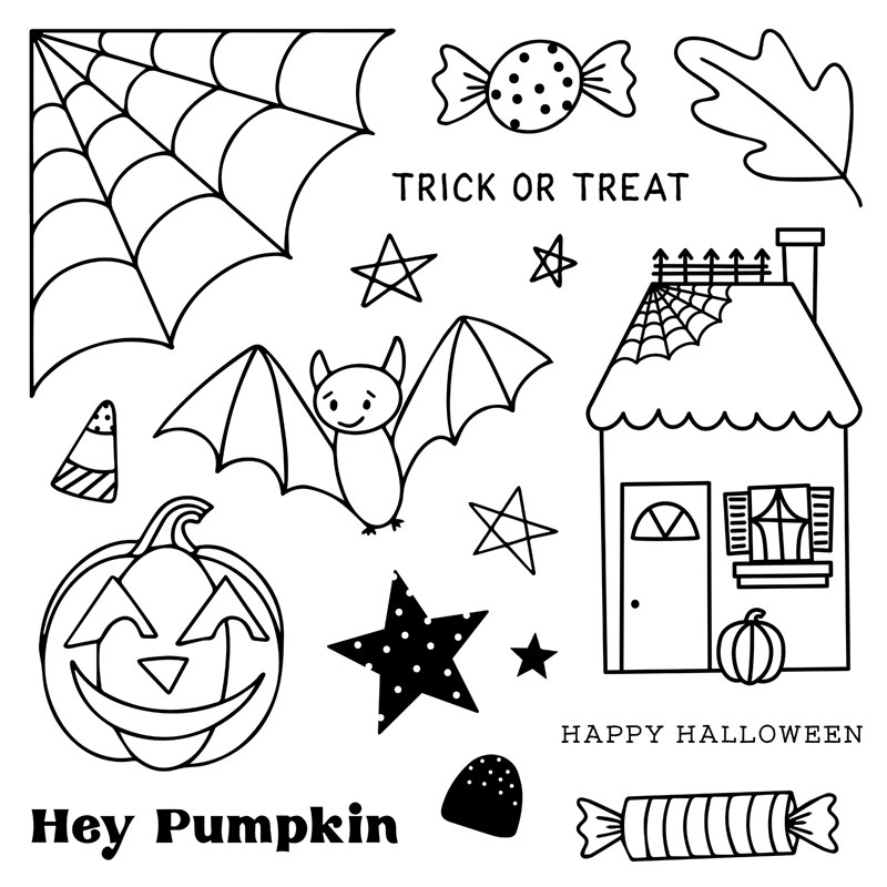 CTMH Got Candy Stamp Set