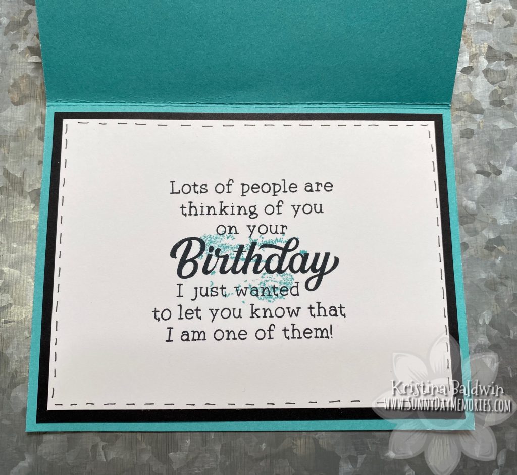 Inside a Birthday Card Perfect for Anyone