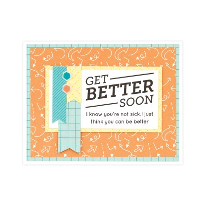 CTMH Get Better Soon Card