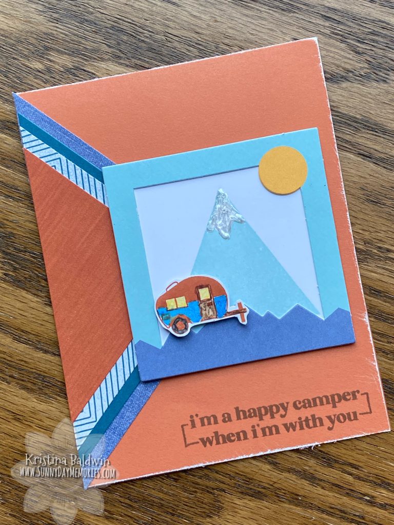 Happy Camper Mystery Card