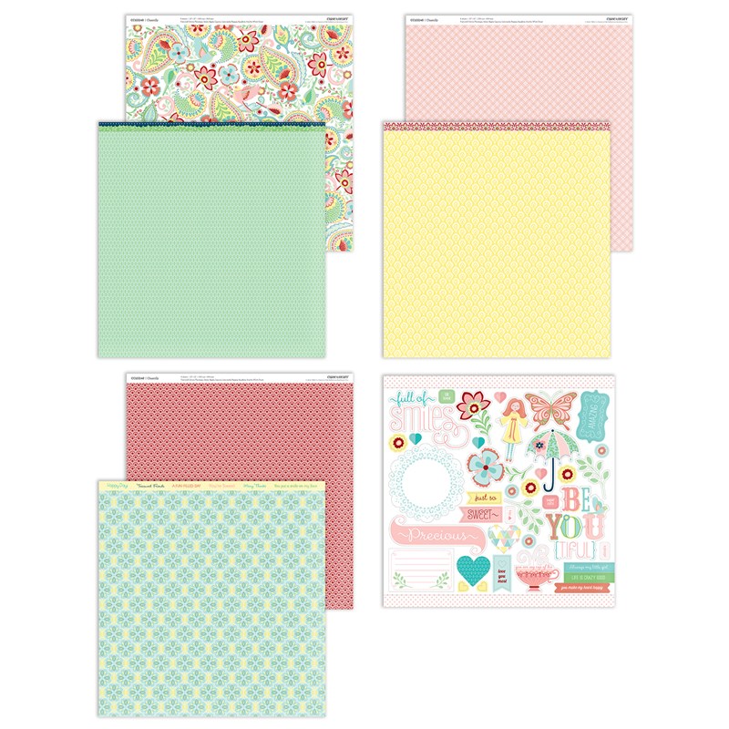 CTMH's Chantilly Paper + Sticker Sheet