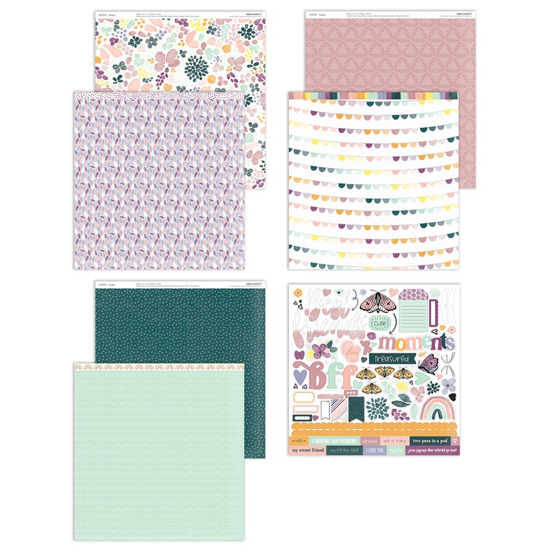 CTMH Sawyer Paper Pack + Sticker Sheet