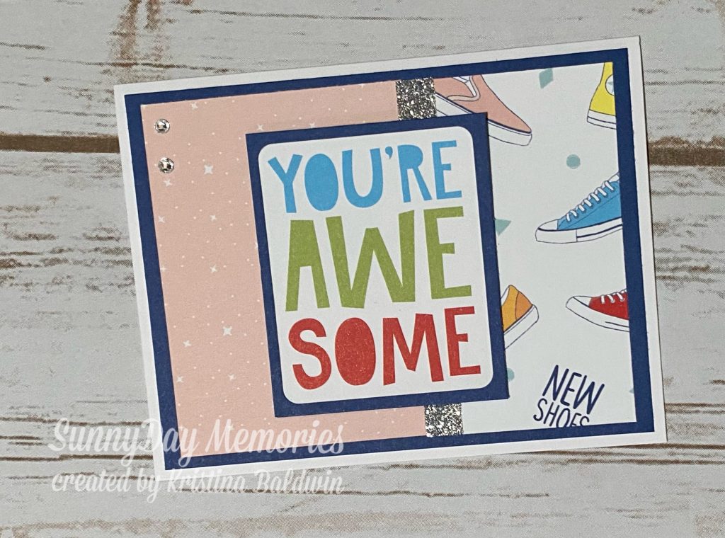 Simple You're Awesome Card