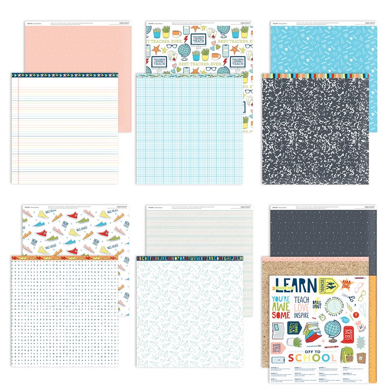 CTMH Smarty Pants Paper + Sticker Sheet