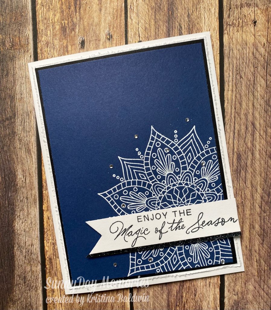 CTMH November SOTM Magic of the Season Christmas Card