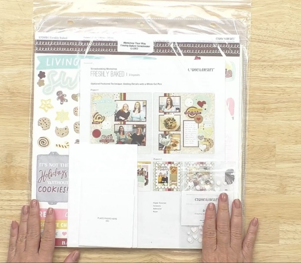 CTMH Freshly Baked Scrapbooking Workshop Kit