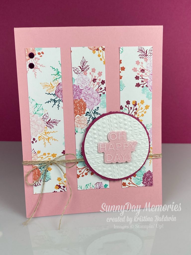 Stampin' Up! Oh Happy Day Card