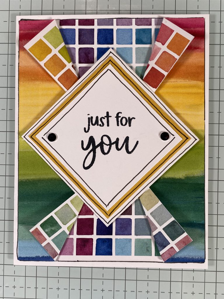 Embellished Fun Fold Card