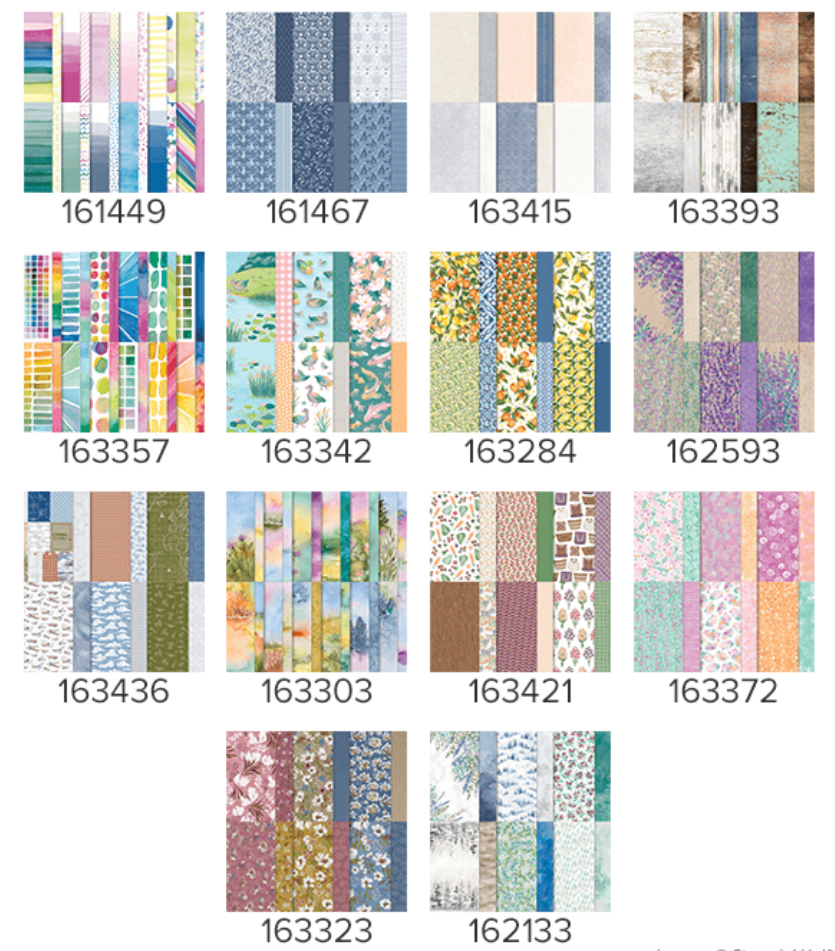 Pretty Papers from Stampin' Up! that are on sale