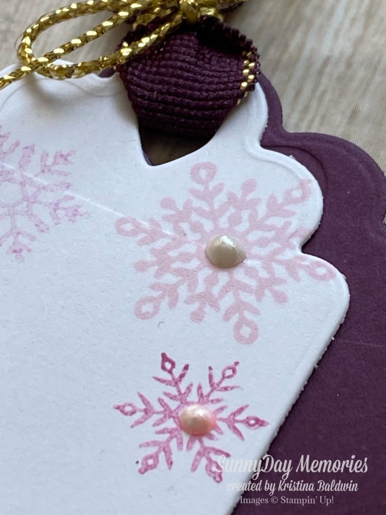 Holiday Stamp Camp Sneak Peek-One of a Kind Holiday Tag