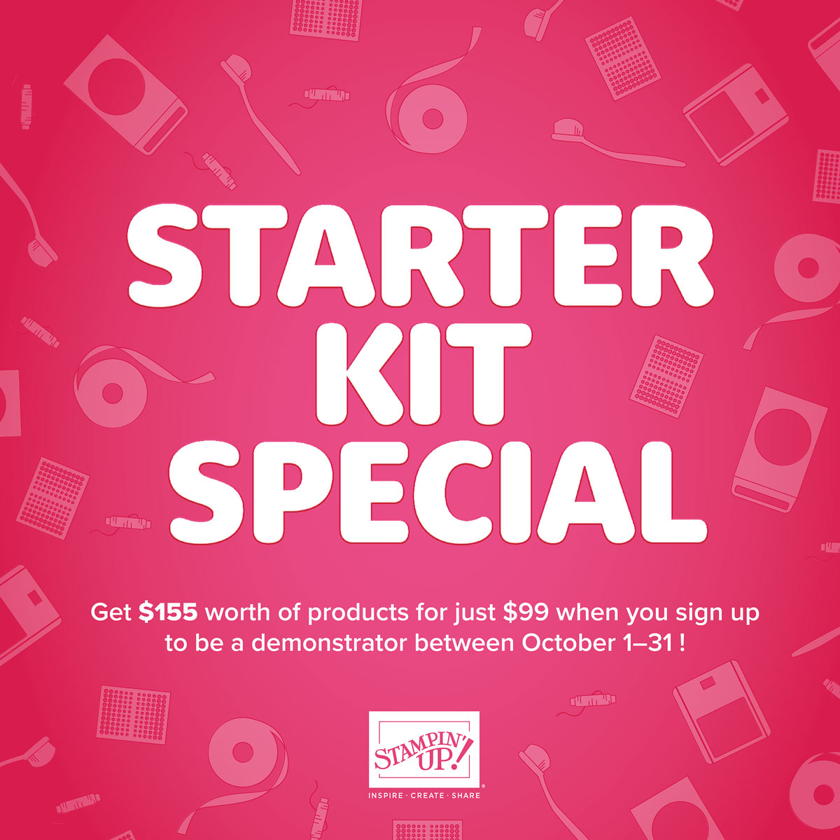 Stampin Up Starter Kit Special