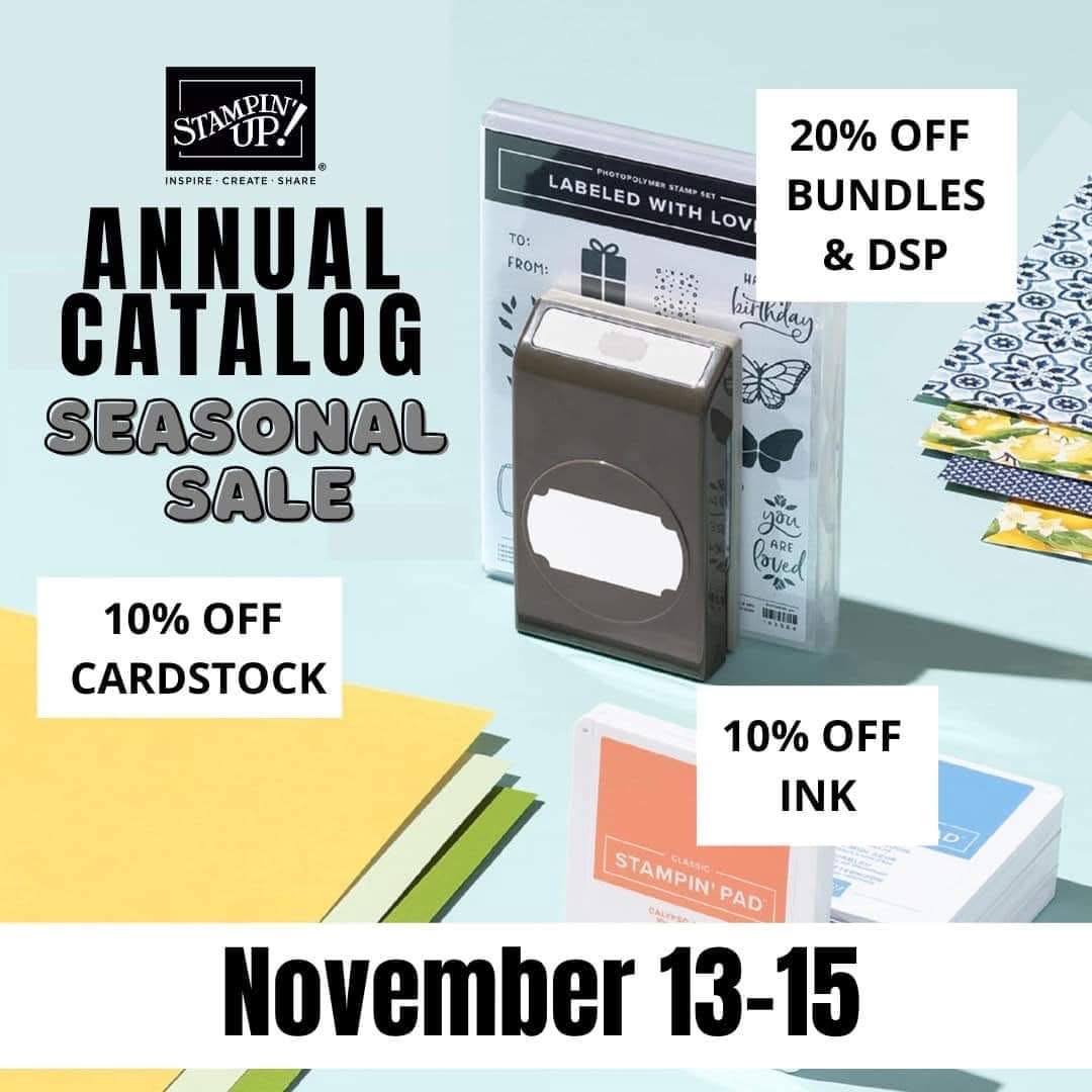 Pre-Black Friday Stampin' Up Sale