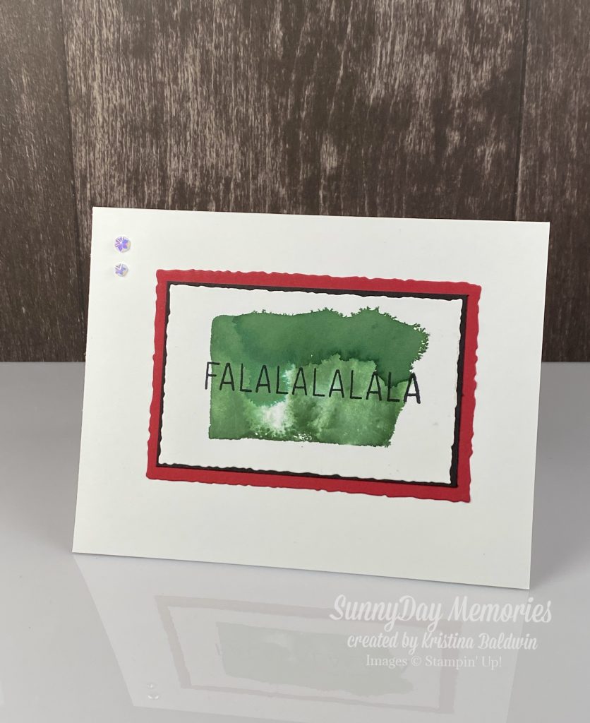 Easy Handmade Holiday Card